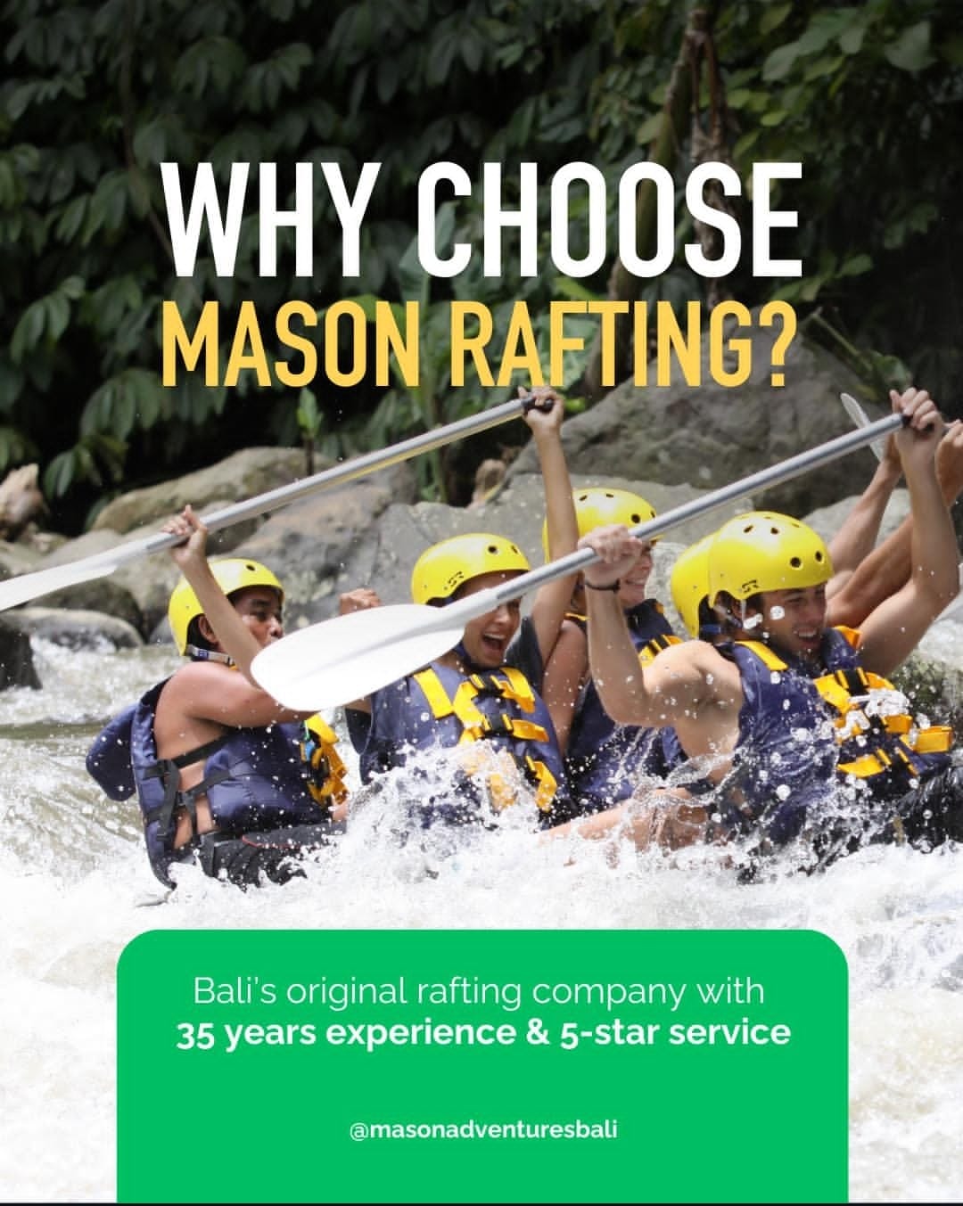 Mason Adventures Bali - White Water Rafting — photo 2